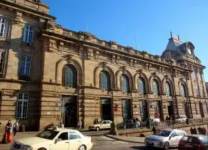 São Bento railway station neoclassical facade in Porto